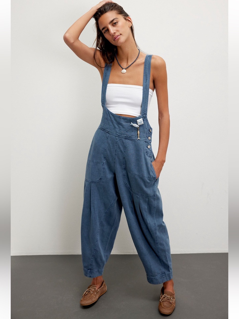 NWT FREE PEOPLE WE THE FREE FELIX TAPERED OVERALLS